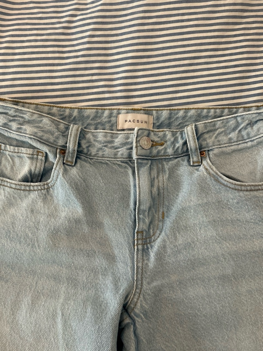 PacSun Light Blue High-Rise Denim Jeans